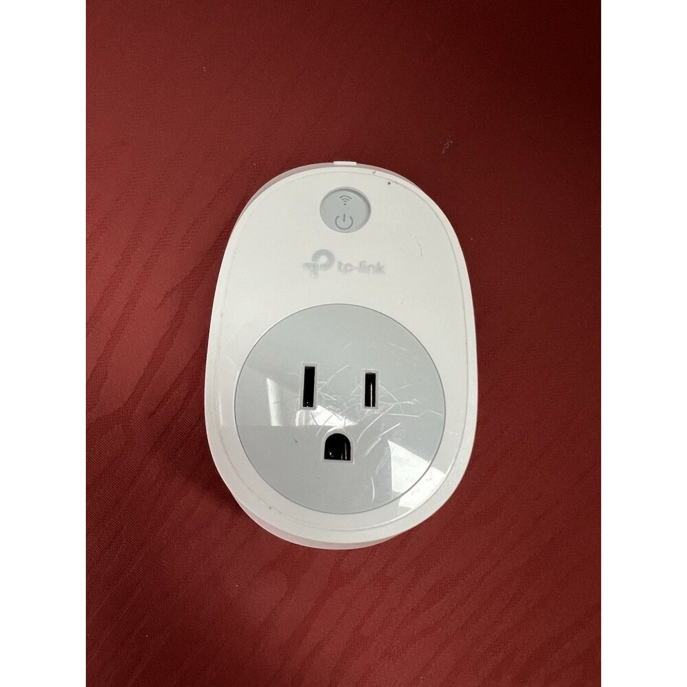 1 X TP-LINK SMART WI-FI PLUG HS100 AMAZON ALEXA GOOGLE HOME WHITE KASA SMART